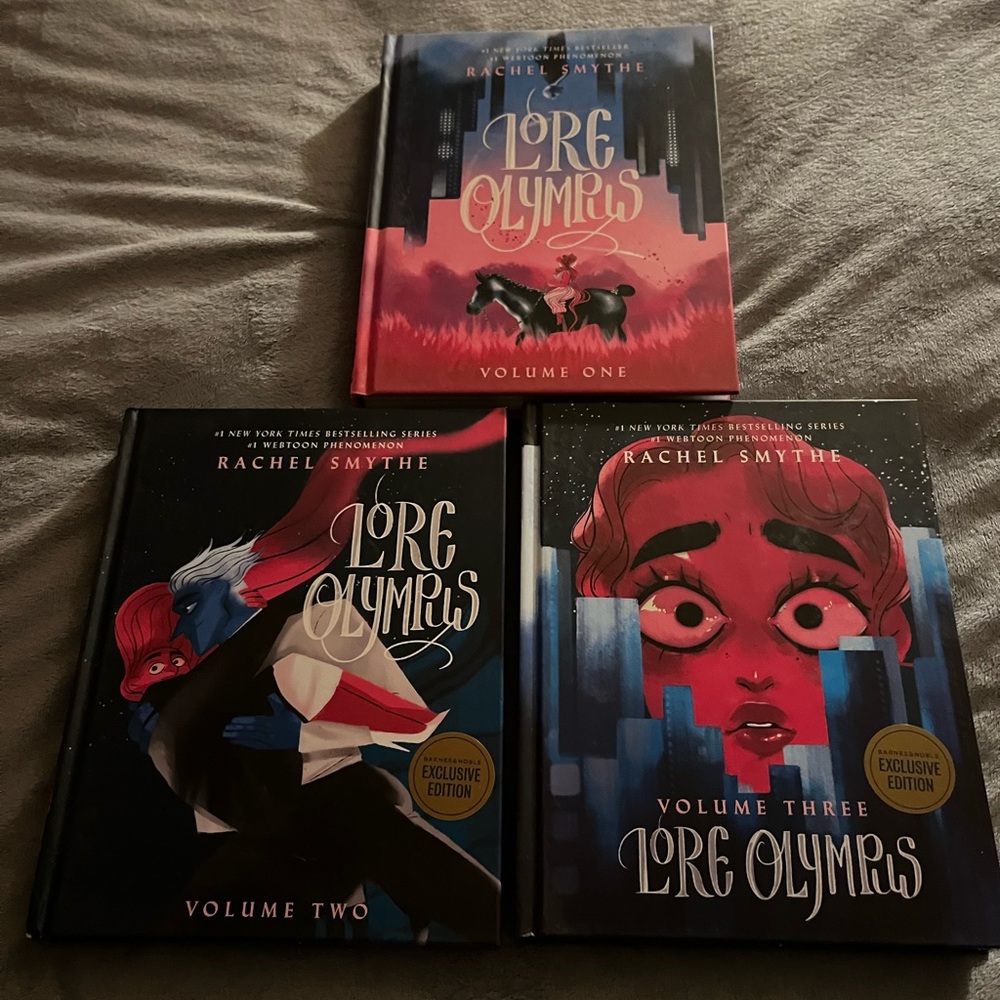 lore olympus volume 1-3 one mis-cut in production